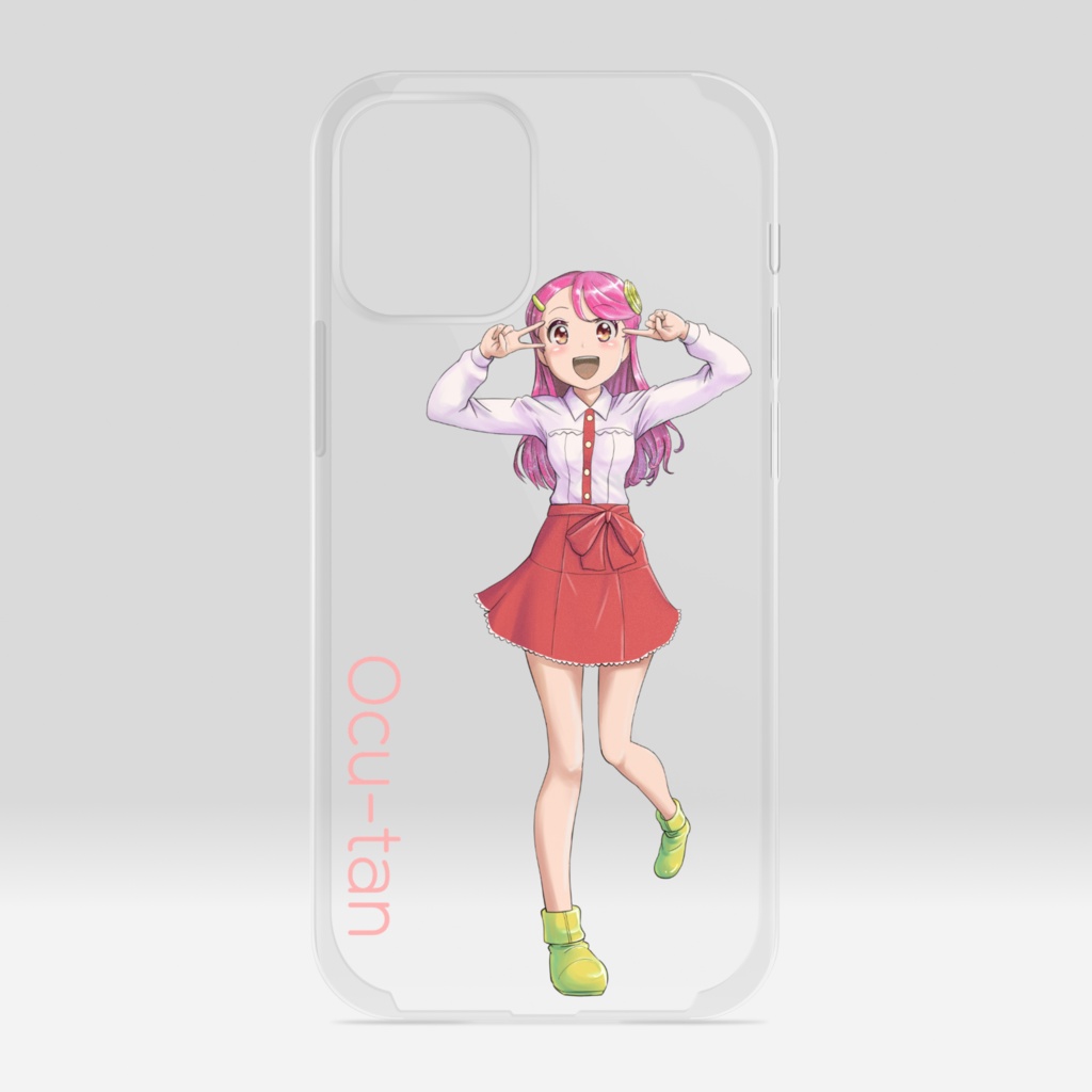 おきゅたんクリアiPhoneケース!