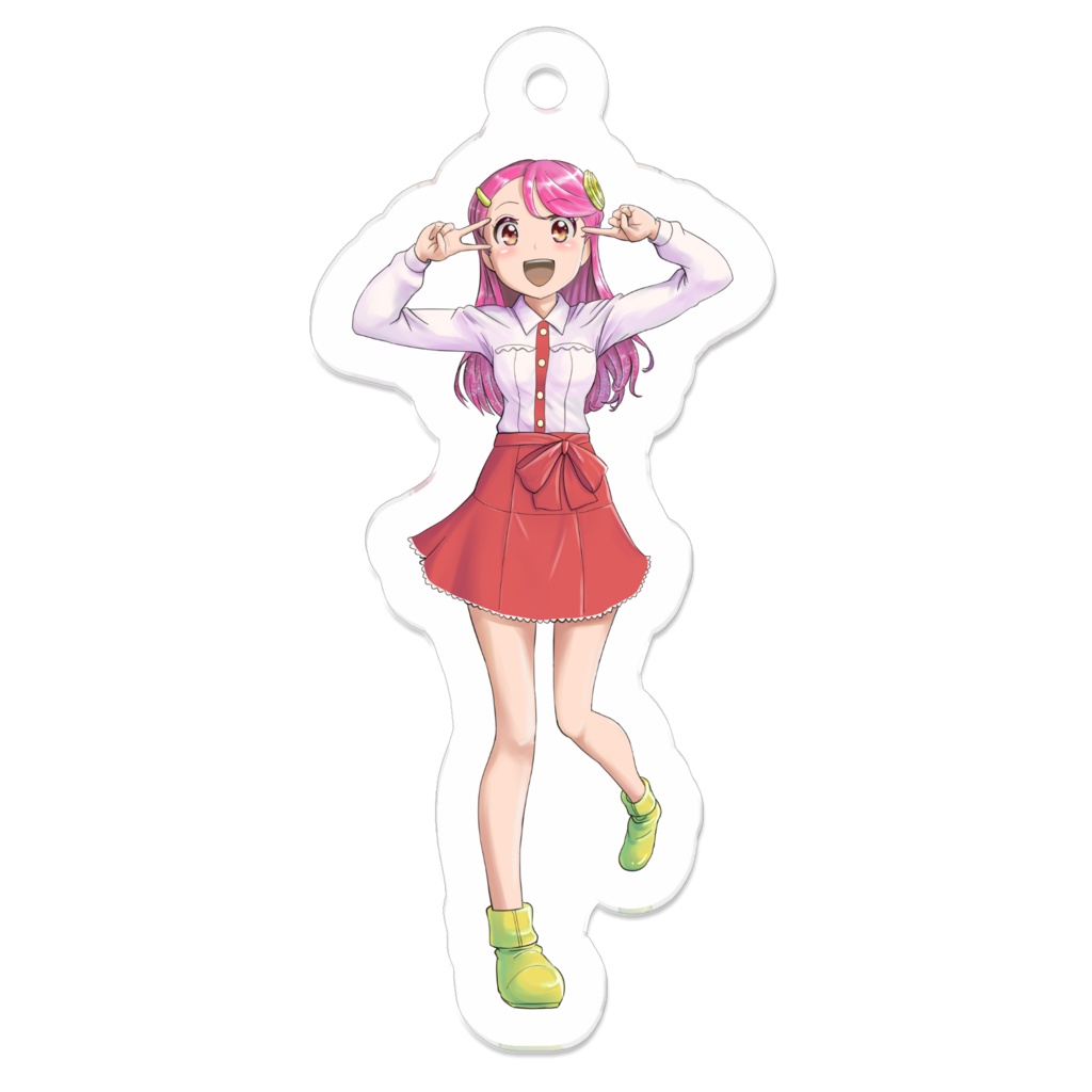おきゅたんアクリルキーホルダー