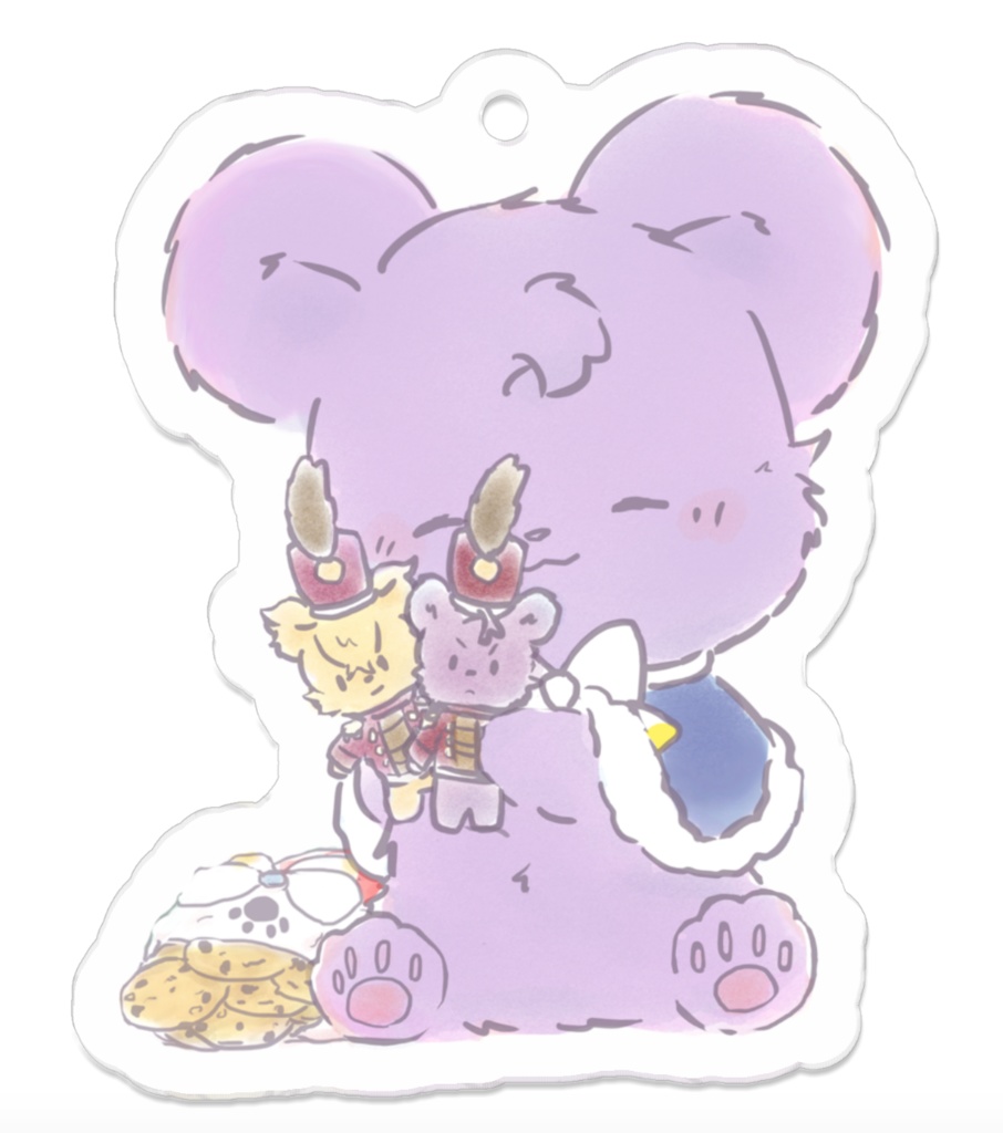 しあわせくまといっしょ！のやつ(アクキー)