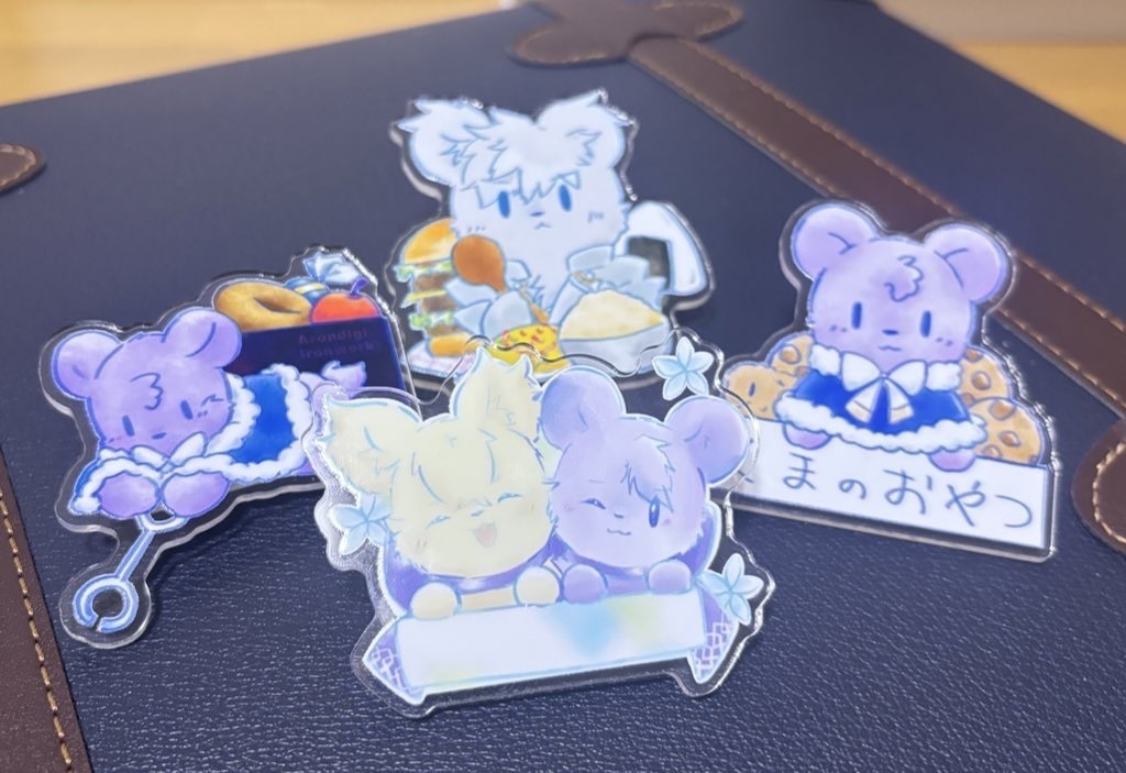 ぎゅ！のやつ(アクリルクリップ)各種