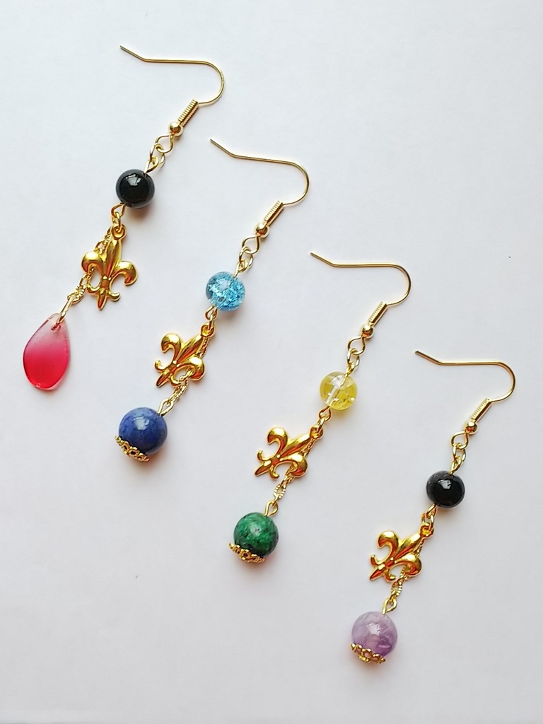 ファイアーエムブレム風花雪月 天然石イメージアクセサリー 各級長