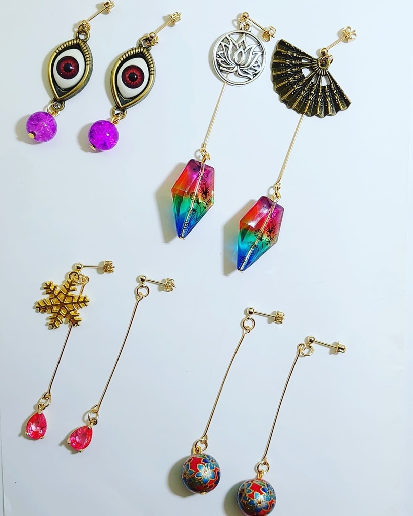 鬼滅の刃 イメージアクセサリー 上弦の鬼+α