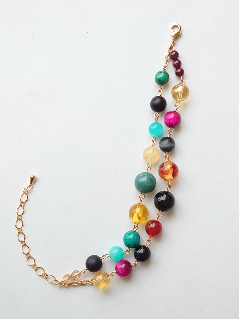 SPY×FAMILY 天然石イメージアクセサリー ロイド&ヨル