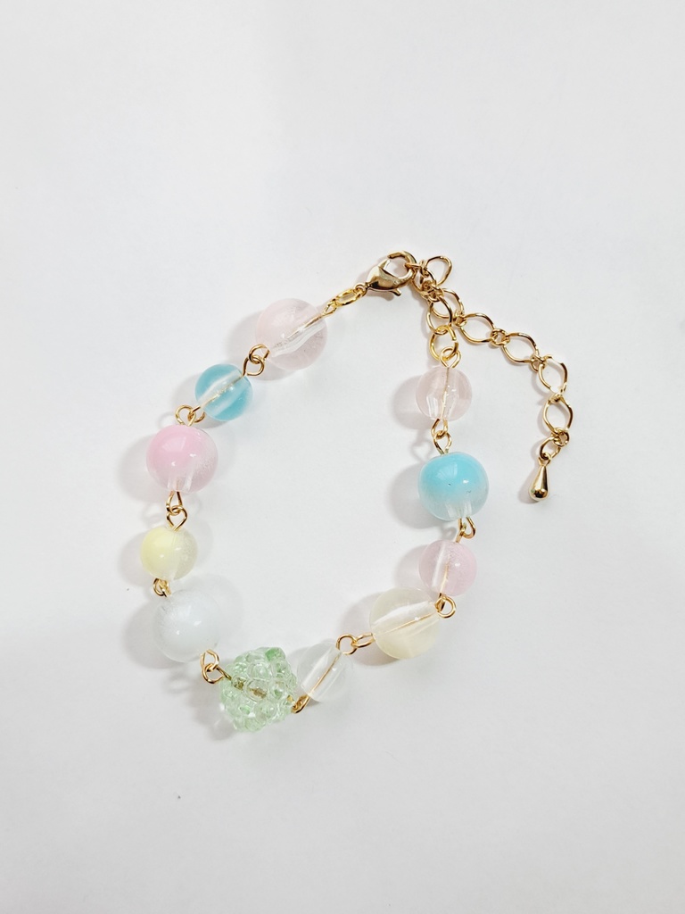 ハンドメイドアクセサリー ブレスレット ピアス イヤリング リハビリ用