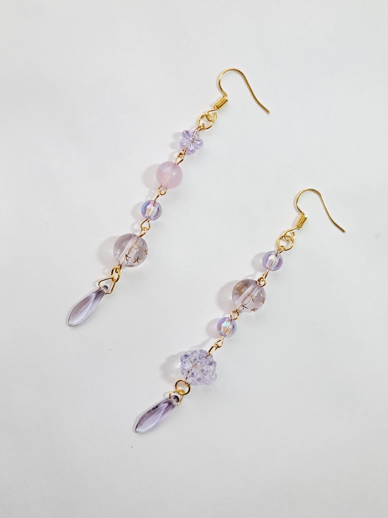 ハンドメイドアクセサリー ブレスレット ピアス イヤリング リハビリ用