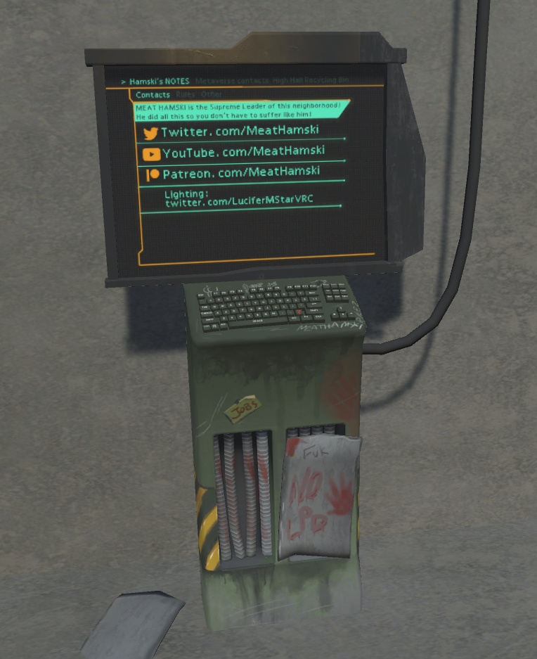 Low Poly Cyberpunk Street Props (Meat Rack assets)