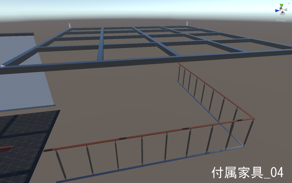 【VRC向けワールド】Room_HiddenApartment ※VCC確認済