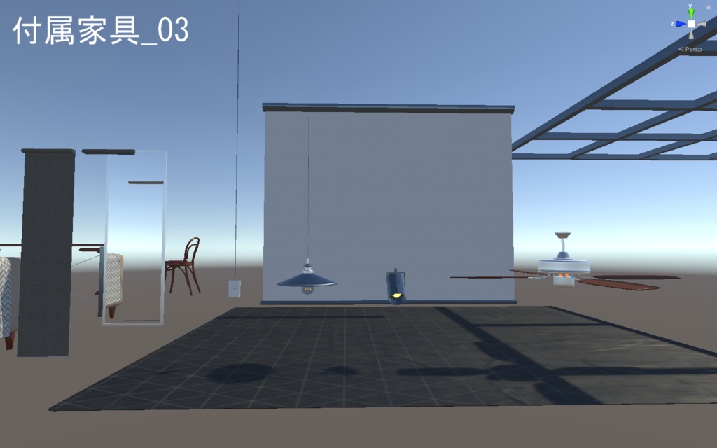 【VRC向けワールド】Room_HiddenApartment ※VCC確認済