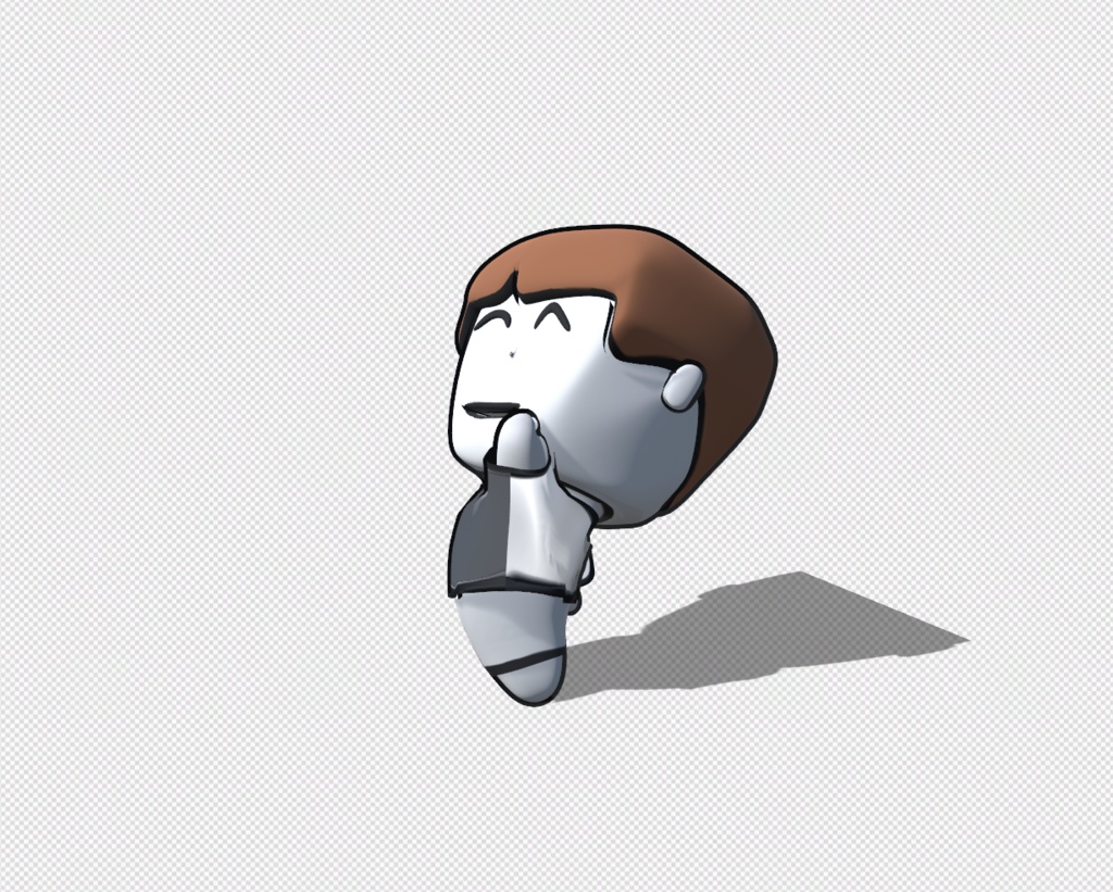 ホワイトさん【VRM】無料配布