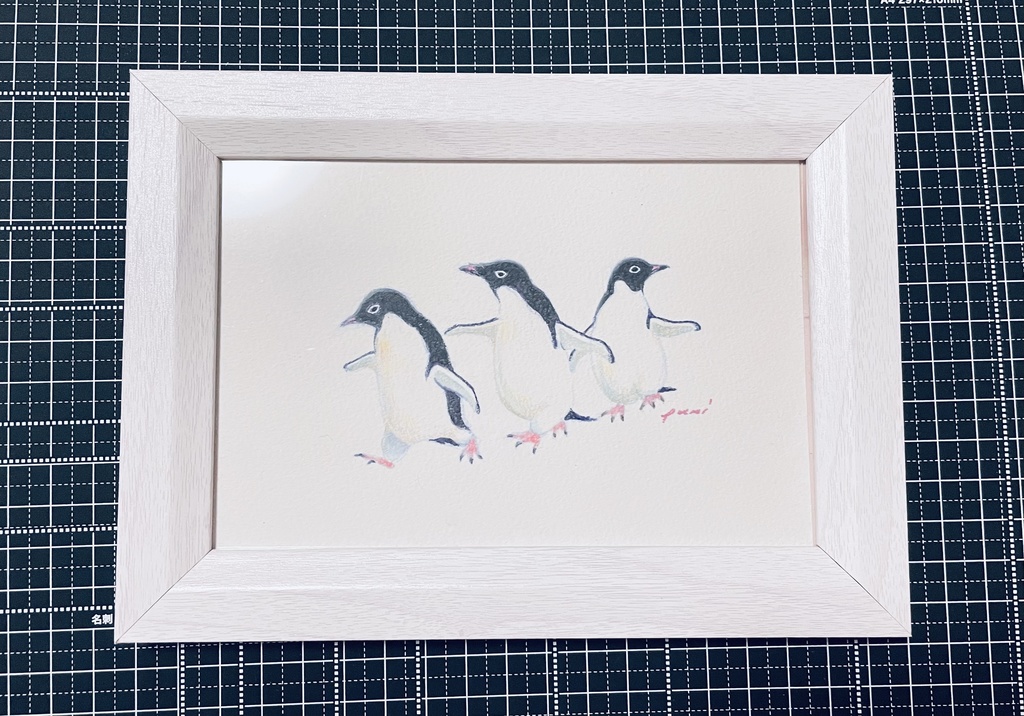 【動物原画】アデリーペンギン