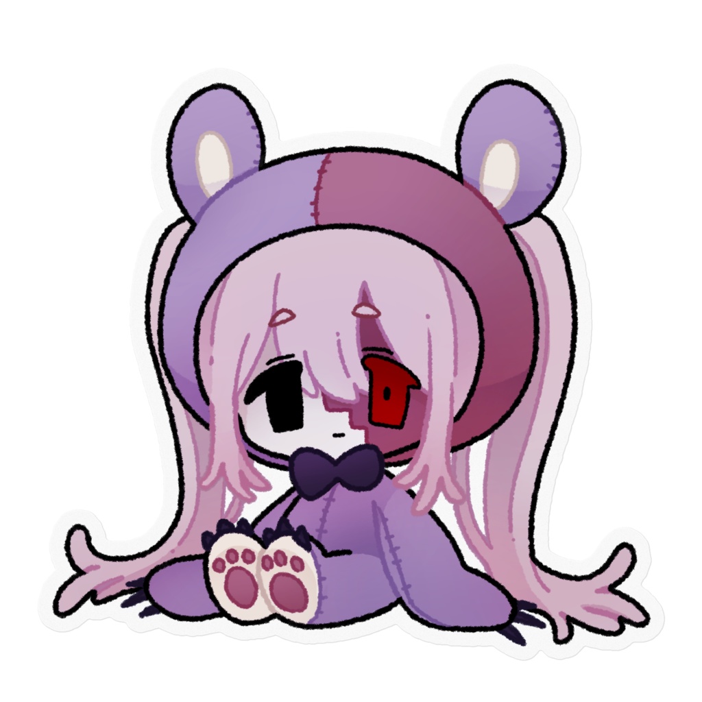 トナリちゃんでっかいシール