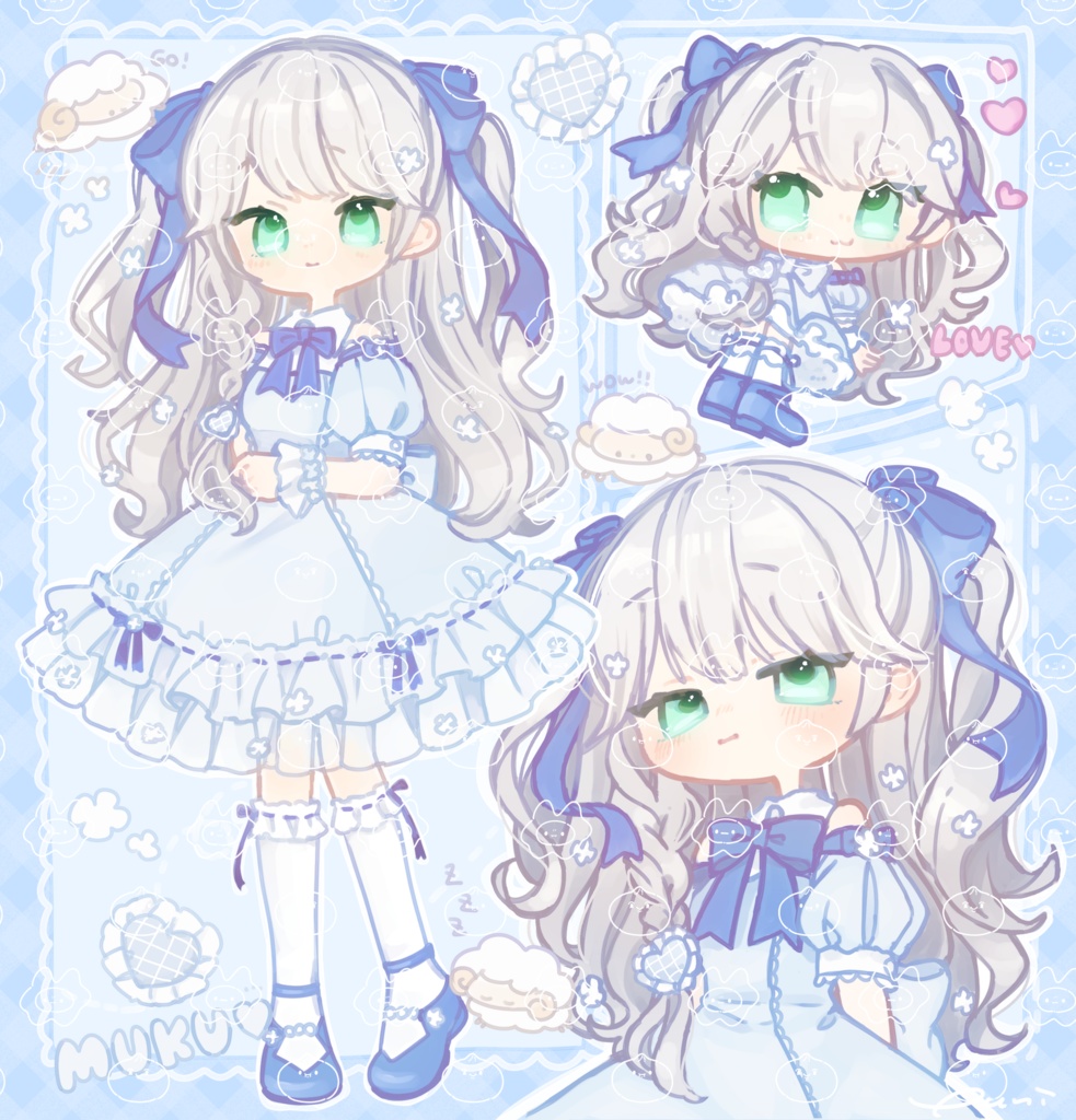 ふんわりつめこみイラスト依頼【納期30日~】