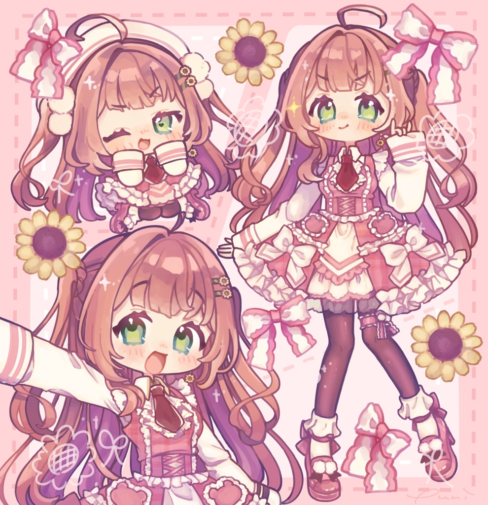 ふんわりつめこみイラスト依頼【納期30日~】