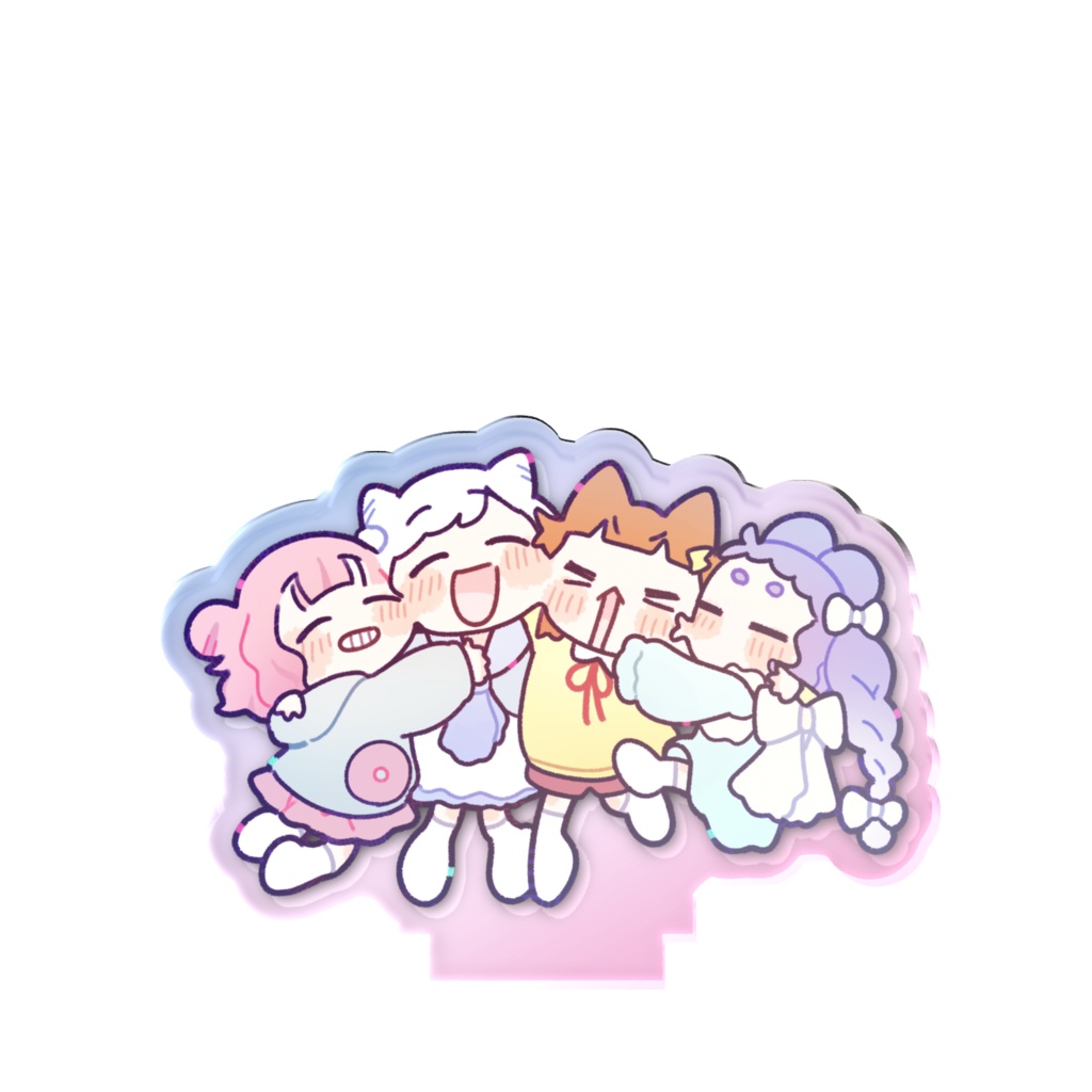 【だいすき】オーロラアクリルスタンド