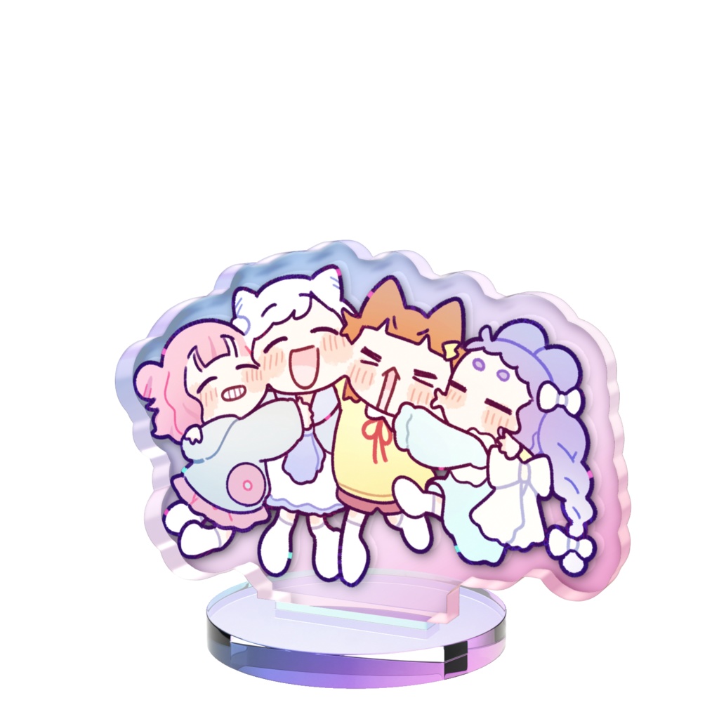 【だいすき】オーロラアクリルスタンド