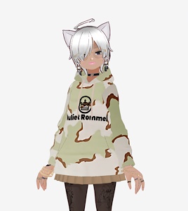 ミリタリーパーカー(ロゴ入り)5種類