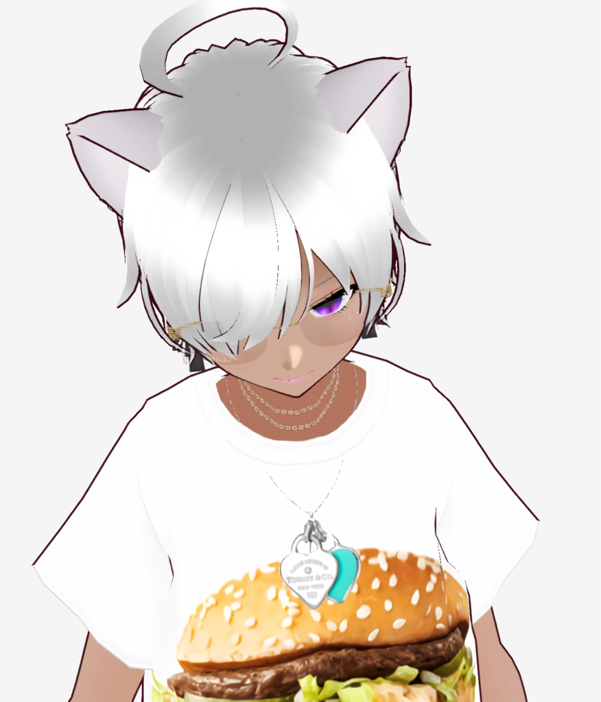 ZAK WORLDパーカー(本人公認品)VRoid Stadio 用 PNG素材