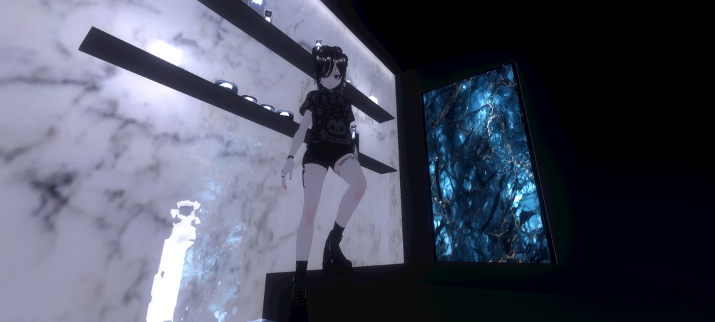 BADCAT(VRoidCustomItem コート、パーカー、トラックジャケット、タンクトップ)