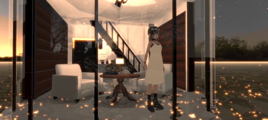 MBGキャミソールワンピースタンクトップ付き(VRoidcustomitem)