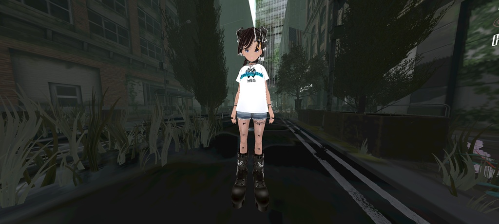 ファントムセンス Tシャツ(Vroid customitem) 無料
