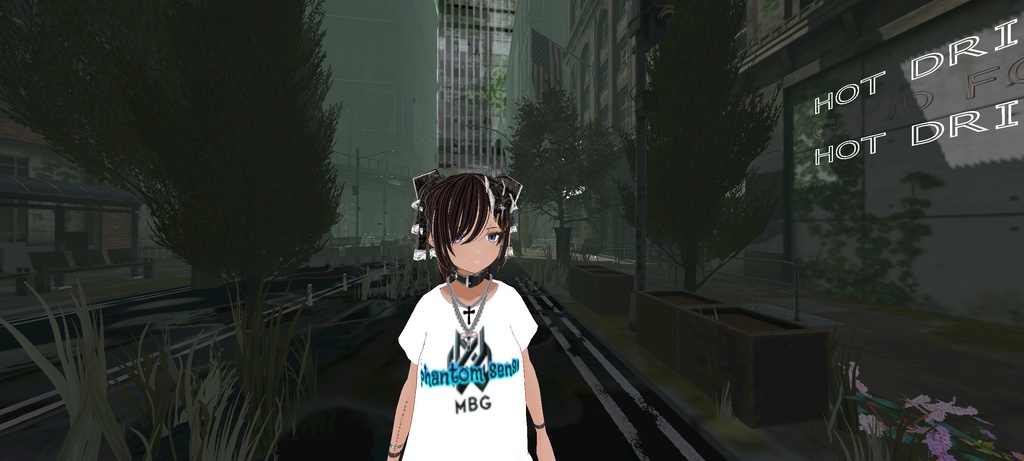 ファントムセンス Tシャツ(Vroid customitem) 無料