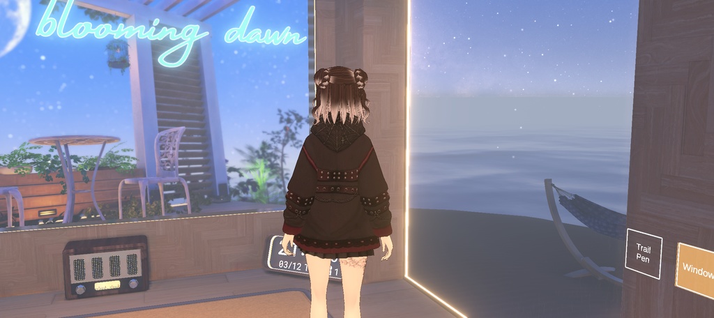 MBGゴシック地雷系パーカー(VRoid Studio用 Vroidcustomitem)