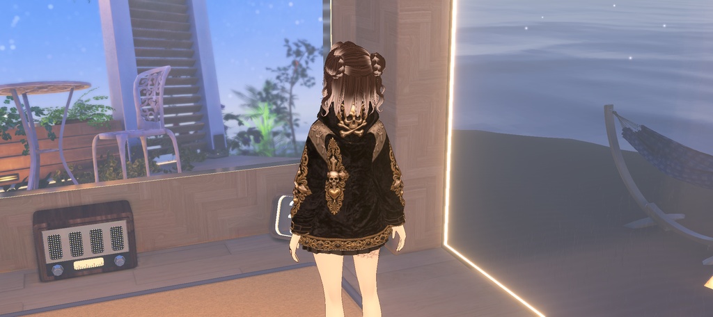 MBGゴシック地雷系パーカー(VRoid Studio用 Vroidcustomitem)