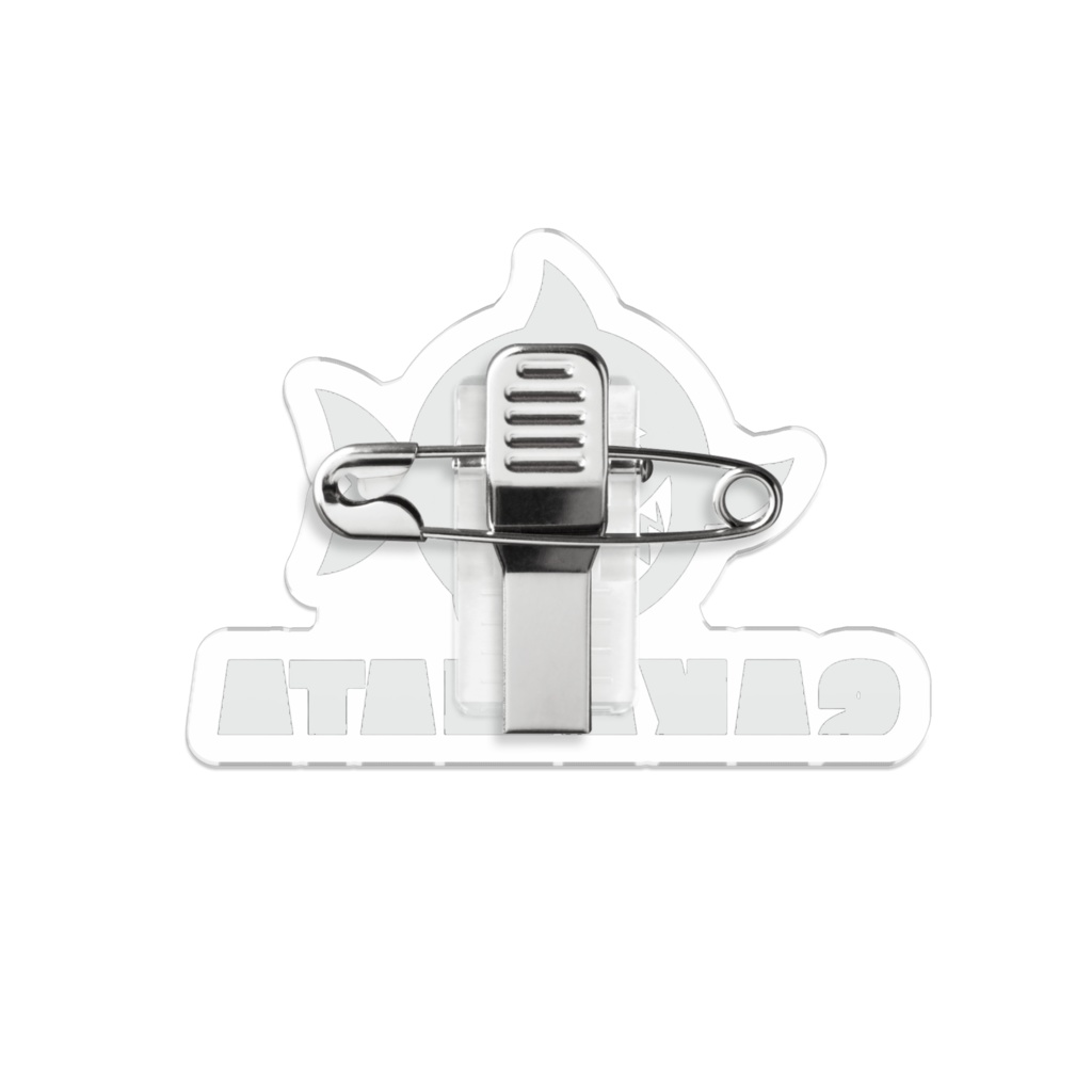 サカマタアクリルバッジ