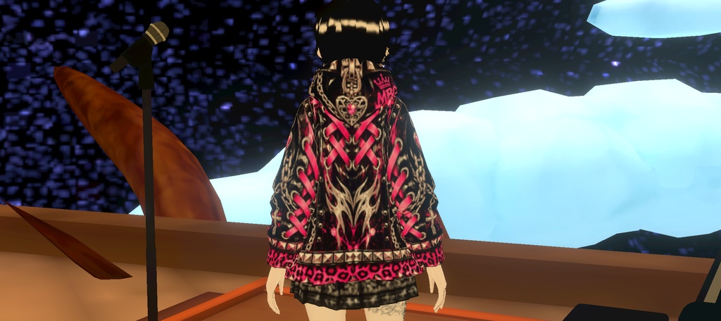 ギャルパーカー(Vroid custom item & xwear)