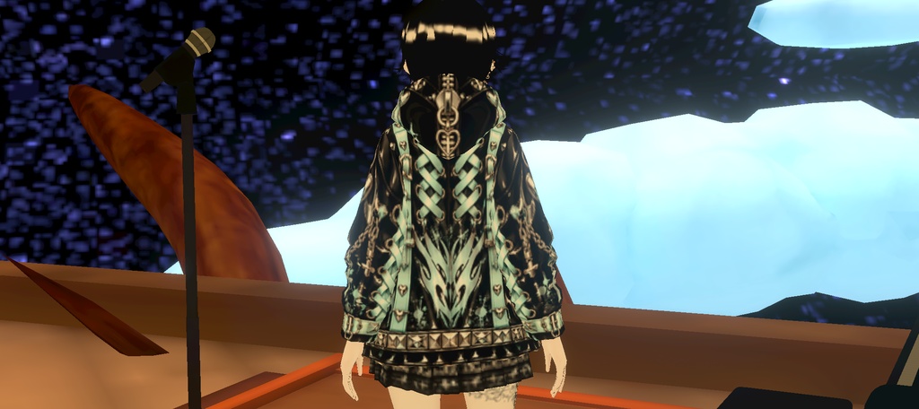 ギャルパーカー(Vroid custom item & xwear)