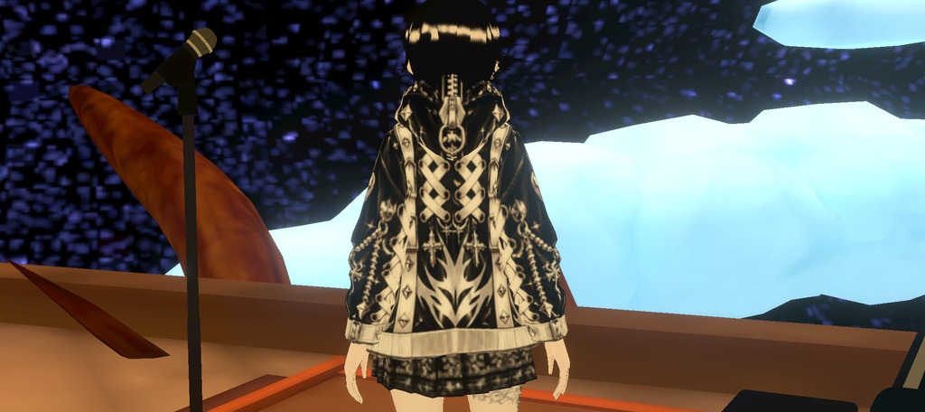 ギャルパーカー(Vroid custom item & xwear)