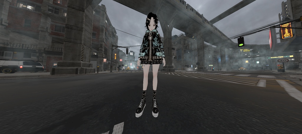 ギャルパーカー(Vroid custom item & xwear)