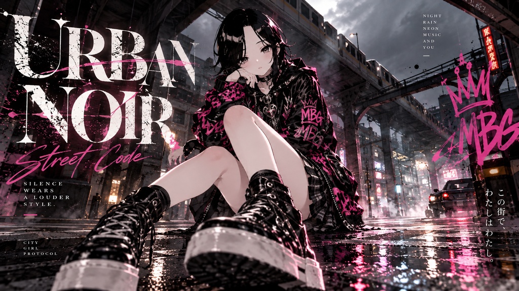 ギャルパーカー（Vroid custom item　＆　xwear)