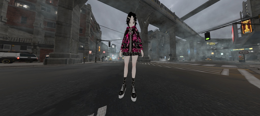 ギャルパーカー(Vroid custom item & xwear)