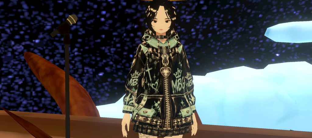 ギャルパーカー(Vroid custom item & xwear)