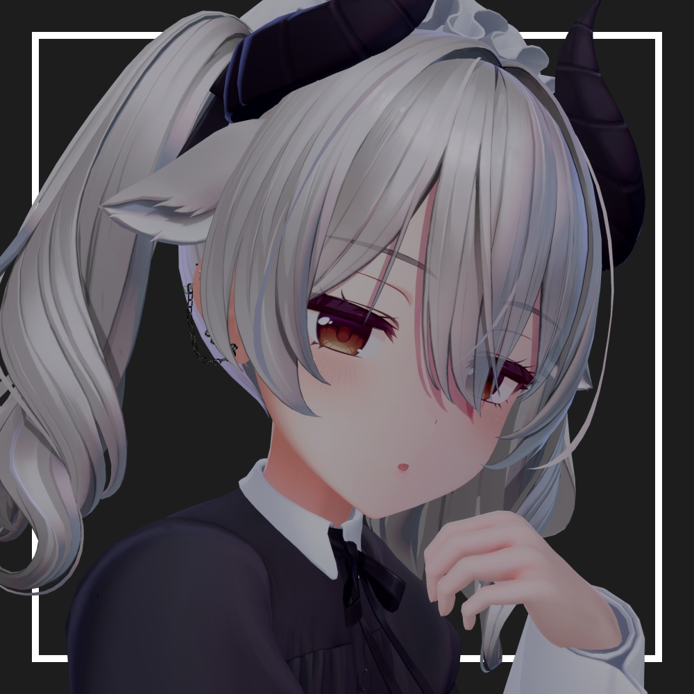 【VRChat】肉球ピアス -MeatballEarrings- 【複数アバター対応】