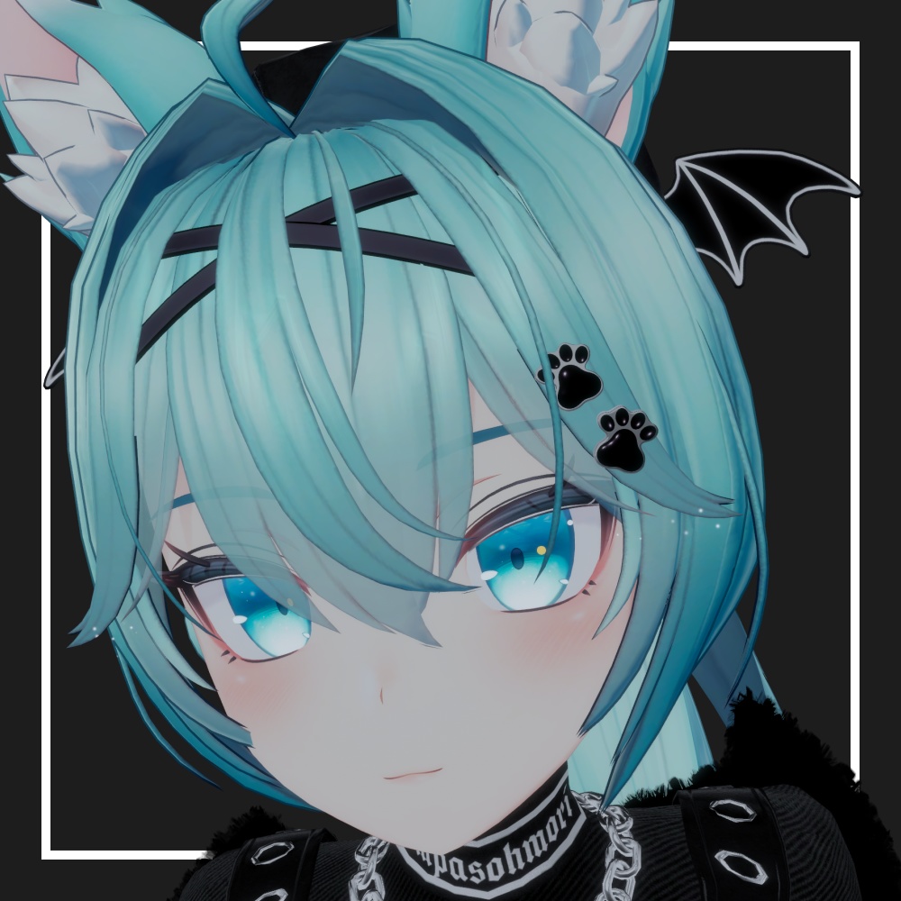 【VRChat】肉球ヘアピン