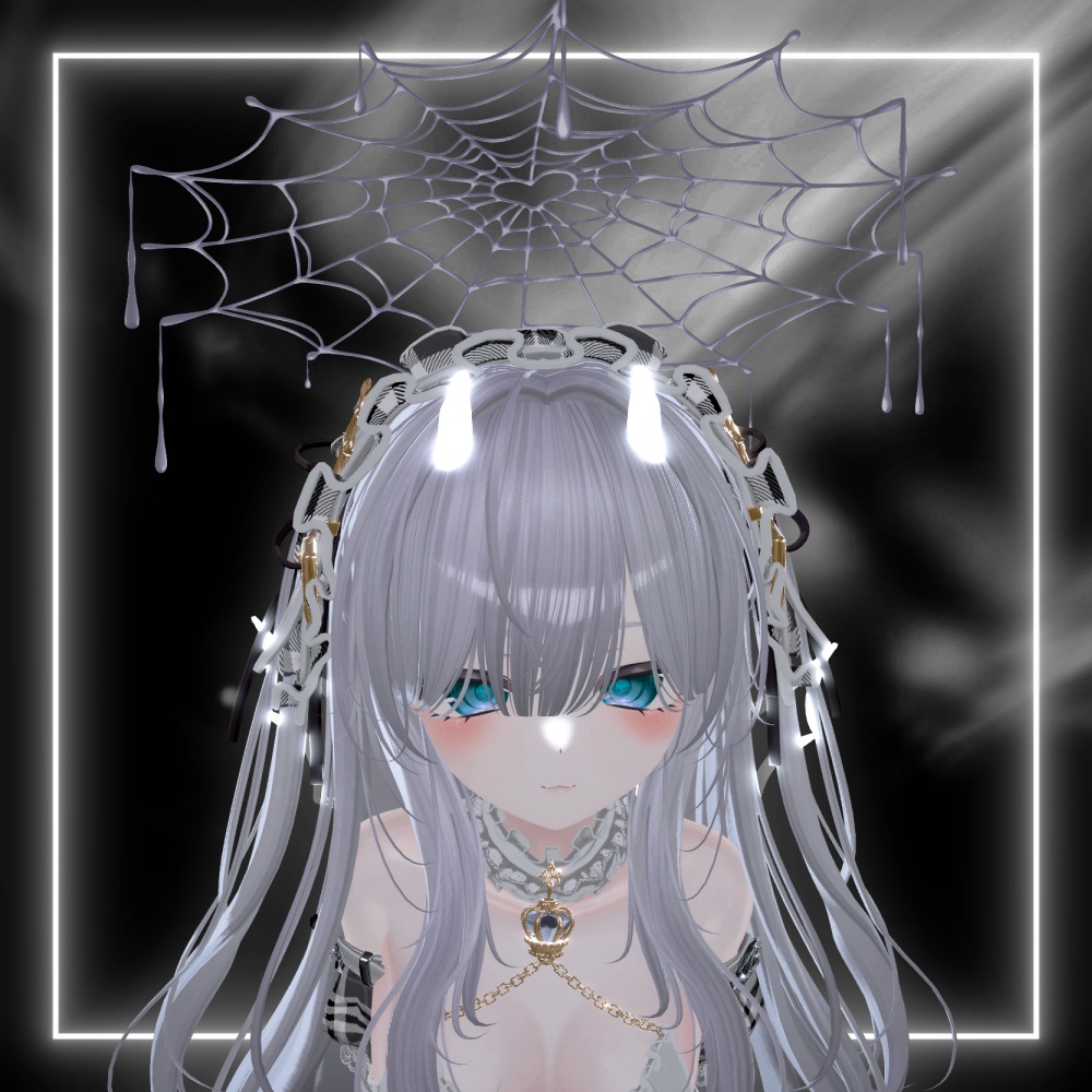 【VRChat】蜘蛛の巣ヘイロー -Spider Web Halo-