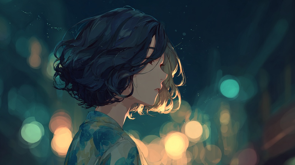 夜風にあたる人 36枚【ゆるストーリー】