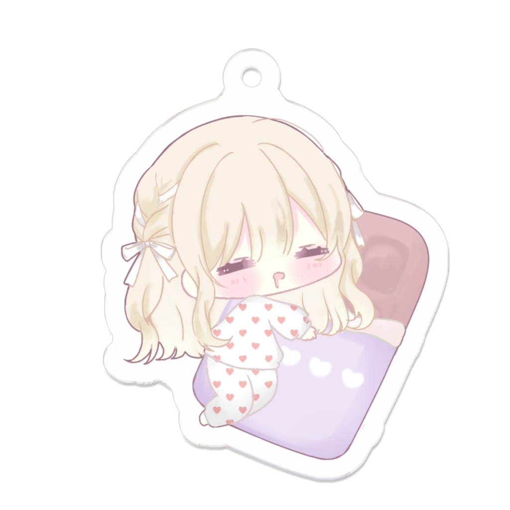 【バレンタイン限定】つゆちょこすやすやアクキー