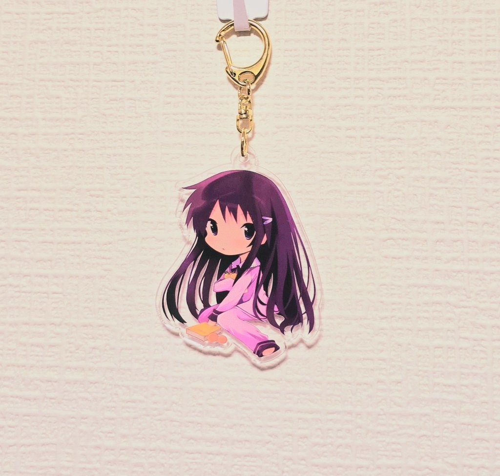 秋庭里香アクリルキーホルダー(半分の月がのぼる空) - 再販