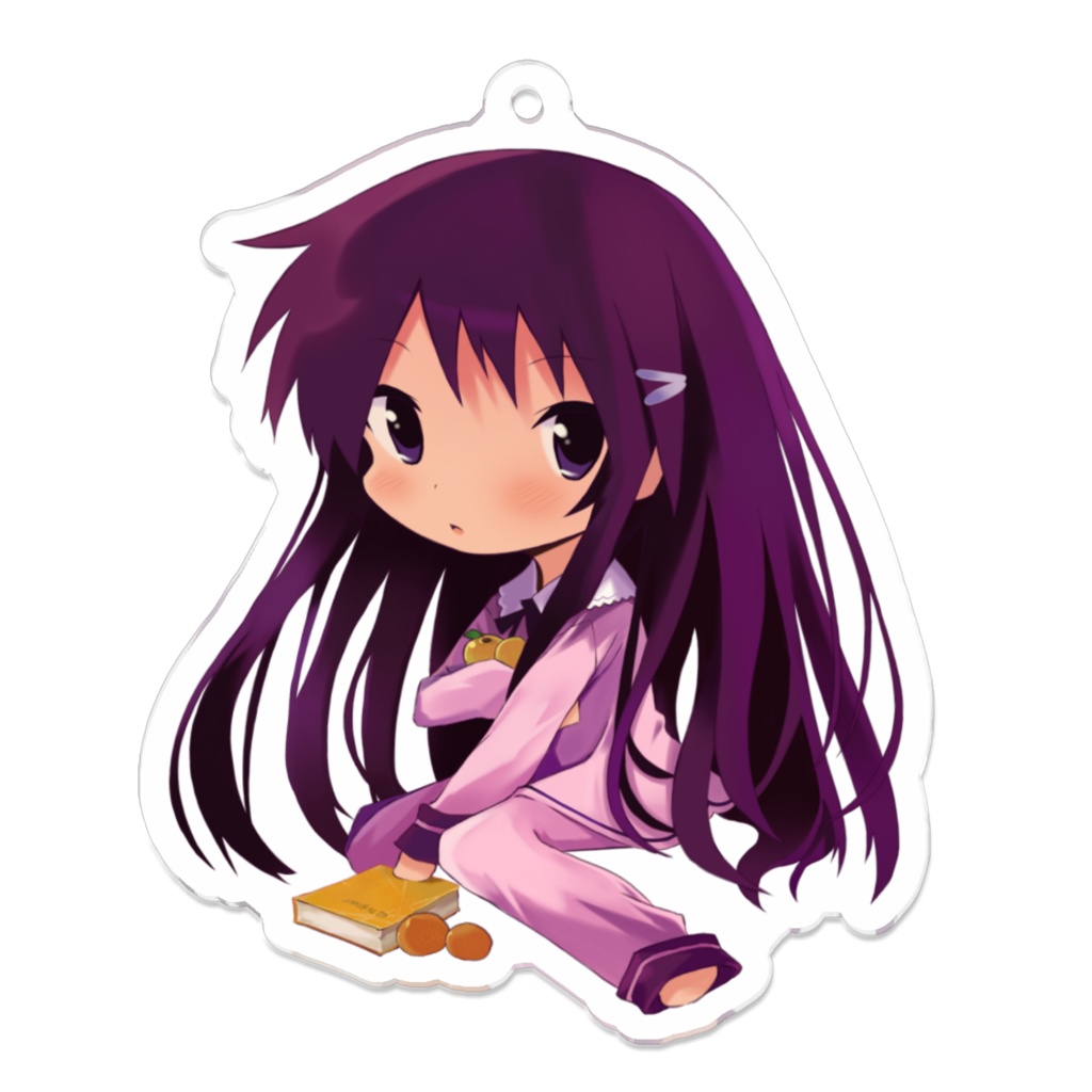 秋庭里香アクリルキーホルダー(半分の月がのぼる空) - 再販