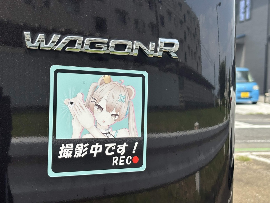 【二次創作グッズ】マグネットステッカー【ミルフィ】