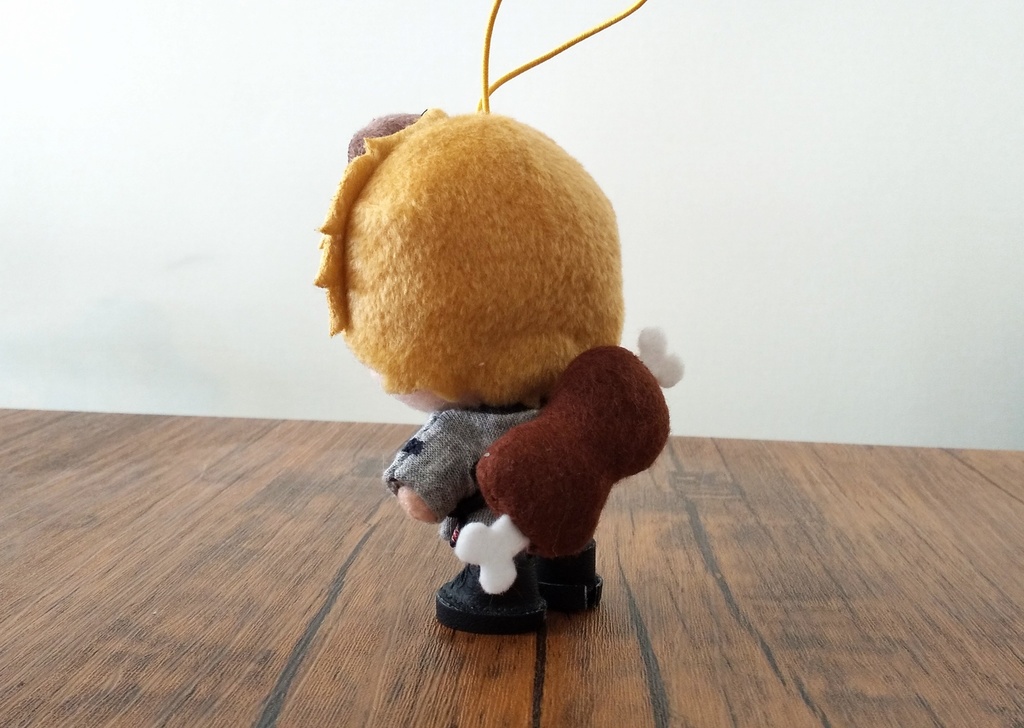 10cmぬい用 がぶがぶ骨付き肉