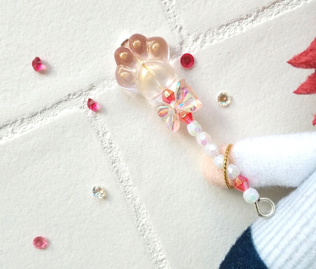 10cm/12cmぬい用 マジカル・にゃんにゃんステッキ