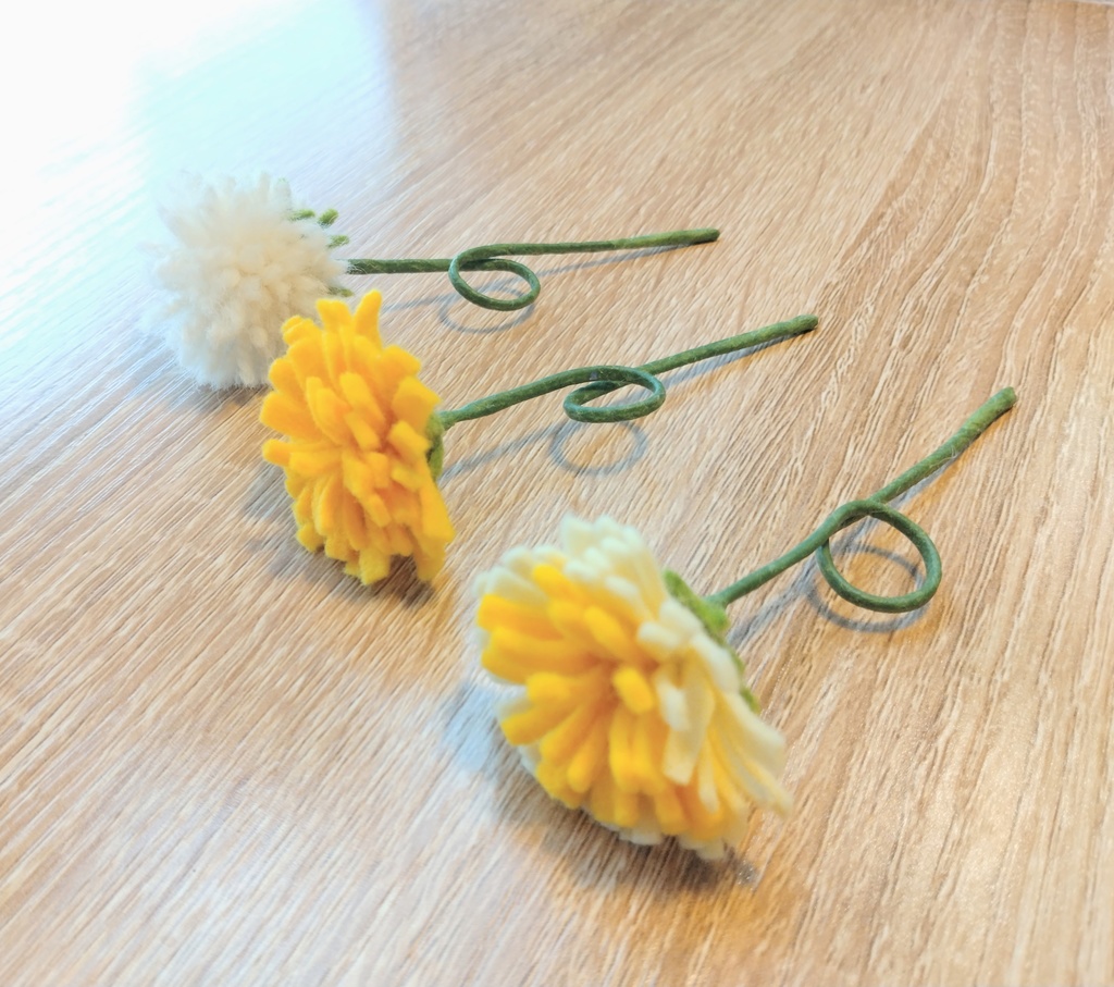 10cm/12cm ぬいの持ち物「たんぽぽ」