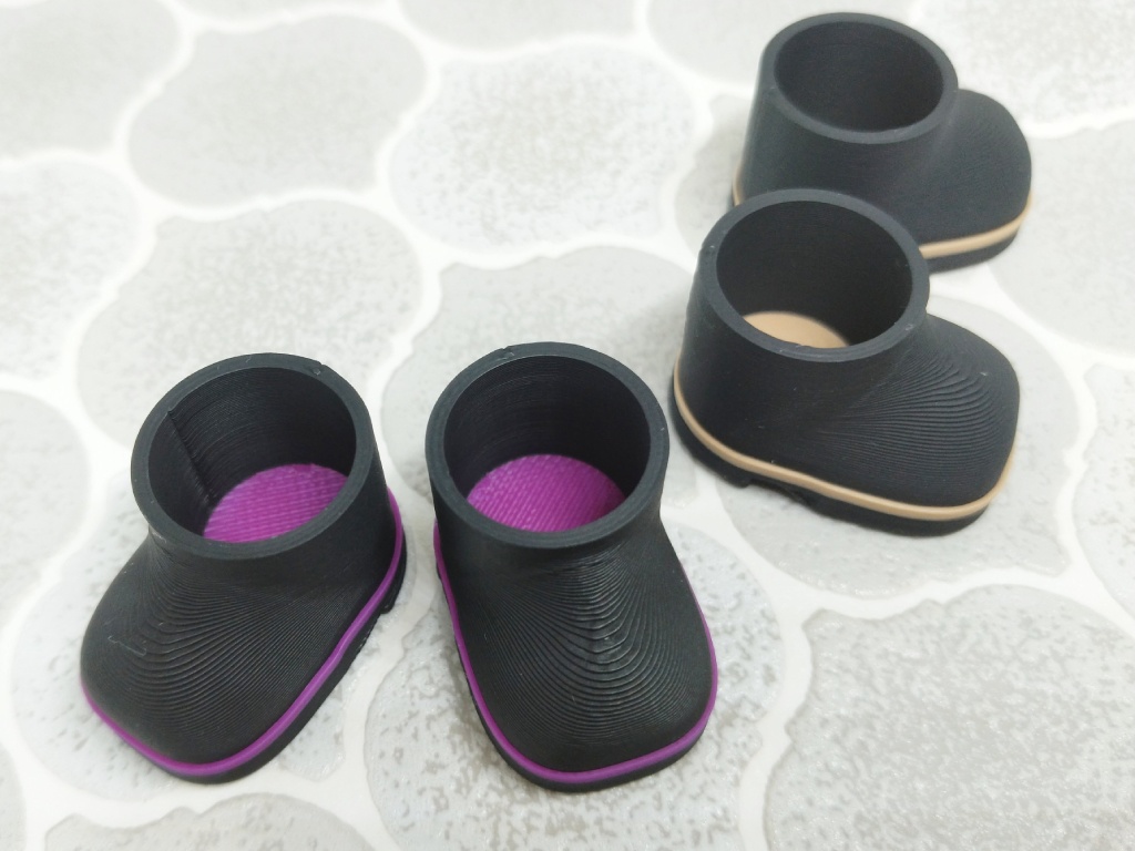 12cmぬい用 ウェリントンブーツ(靴)