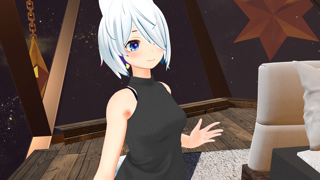 【衣装】ノースリーブニットセーター【LizzSigma/リズシグマ】