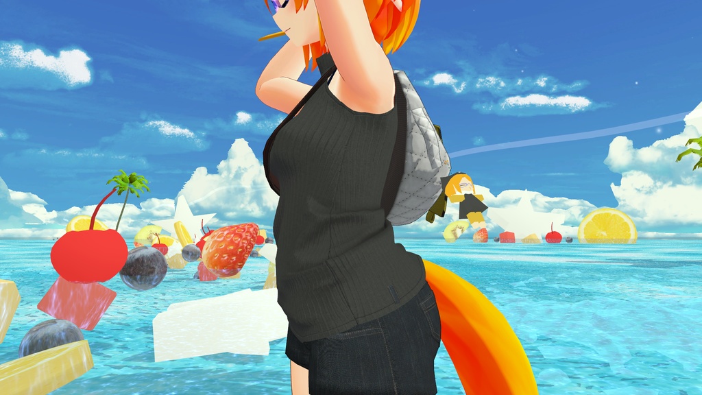 【衣装】ノースリーブニットセーター【LizzSigma/リズシグマ】