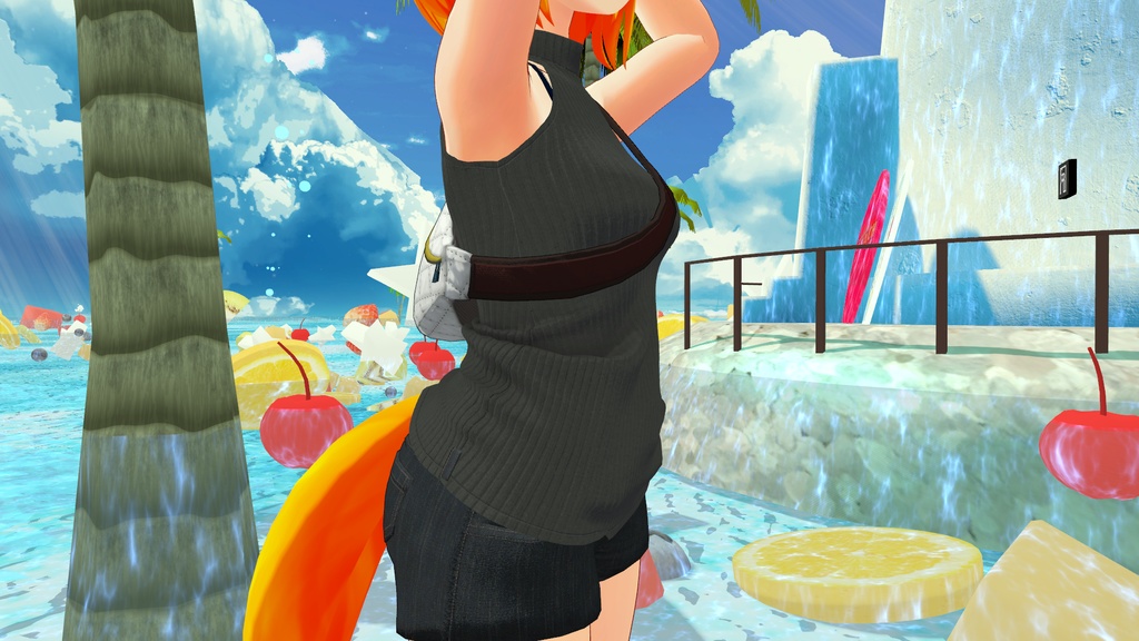 【衣装】ノースリーブニットセーター【LizzSigma/リズシグマ】